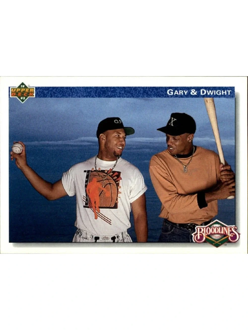 Dwight Gooden / Gary Sheffield 1992 Upper Deck MLB #84 Card New York Mets